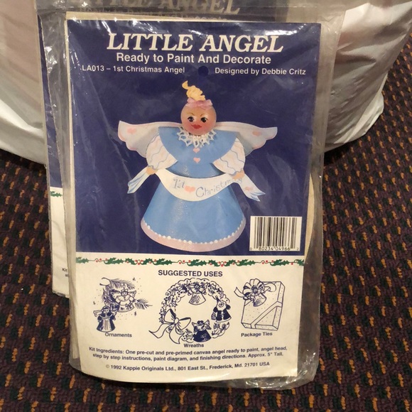 NWT Little Angel ready to paint and decorate arts and crafts doll - Picture 2 of 16